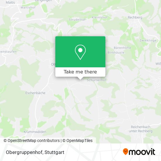 Obergruppenhof map