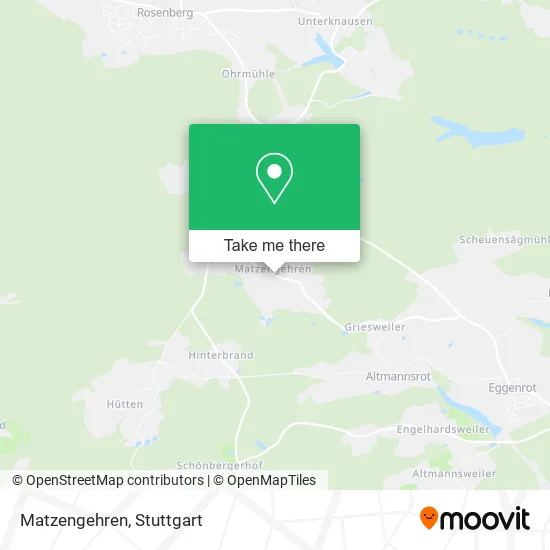 Карта Matzengehren