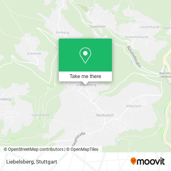 Карта Liebelsberg