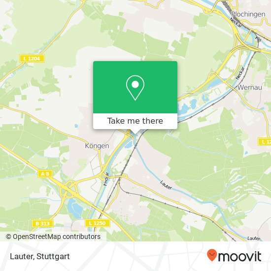 Lauter map