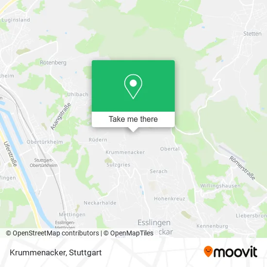 Карта Krummenacker