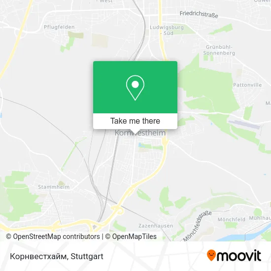 Карта Корнвестхайм