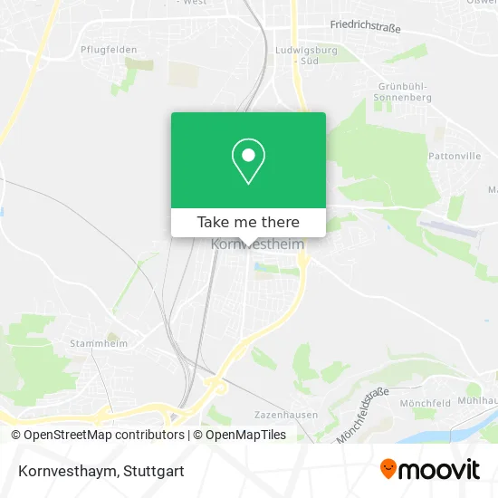 Карта Kornvesthaym