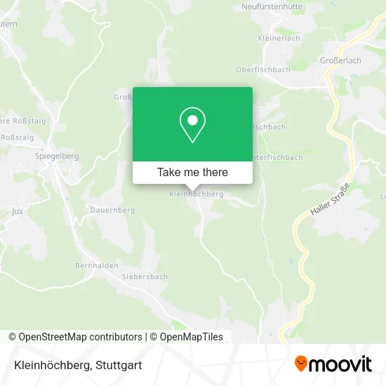Карта Kleinhöchberg