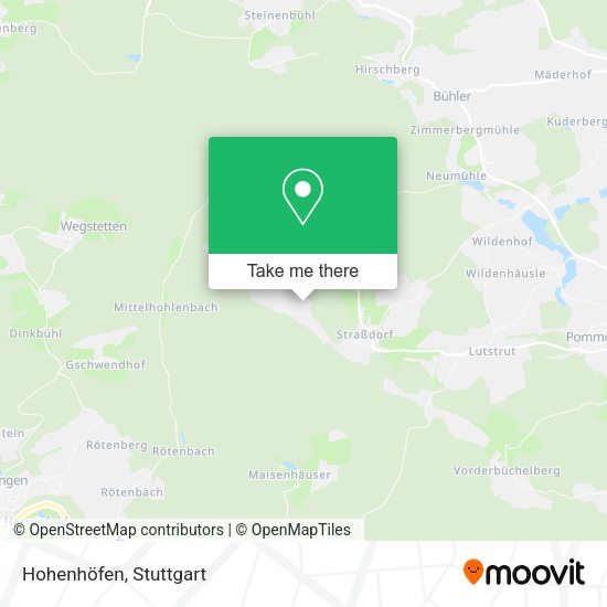 Карта Hohenhöfen