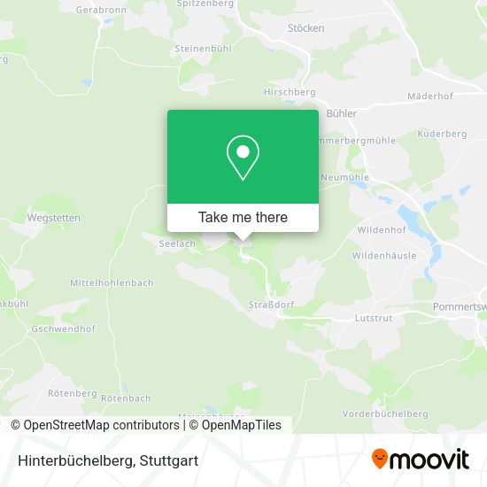 Карта Hinterbüchelberg