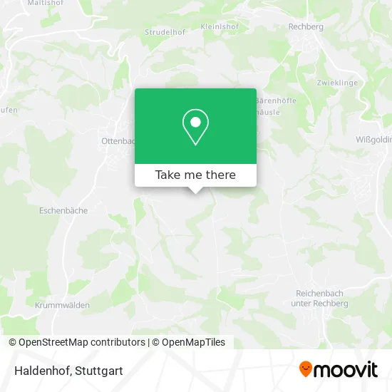 Карта Haldenhof