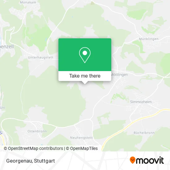 Карта Georgenau