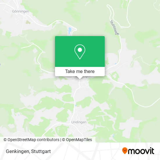 Карта Genkingen