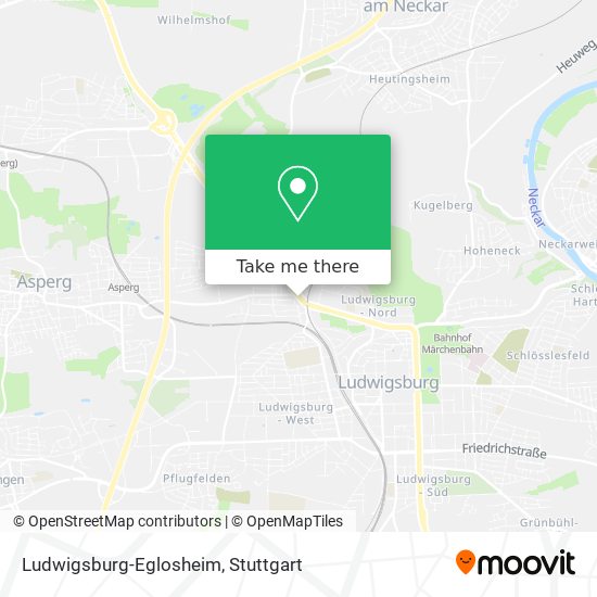 Карта Ludwigsburg-Eglosheim