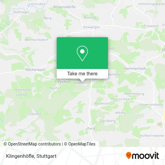Карта Klingenhöfle