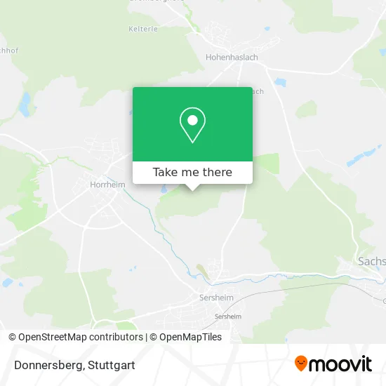 Карта Donnersberg