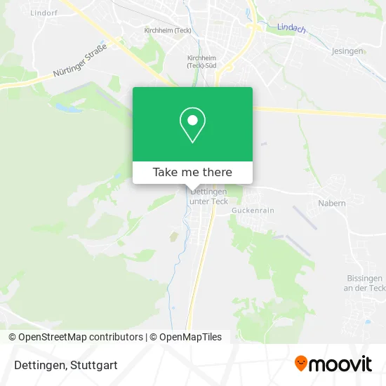 Карта Dettingen