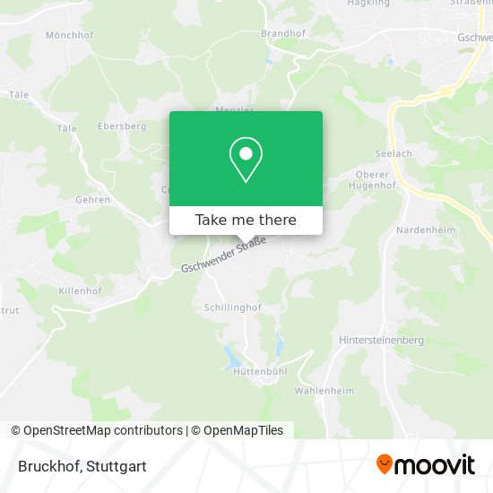 Bruckhof map