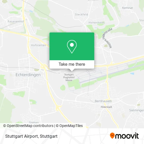 Карта Stuttgart Airport
