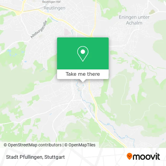 Карта Stadt Pfullingen