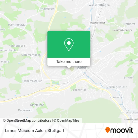 Карта Limes Museum Aalen