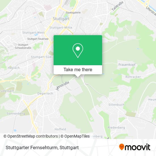 Stuttgarter Fernsehturm map