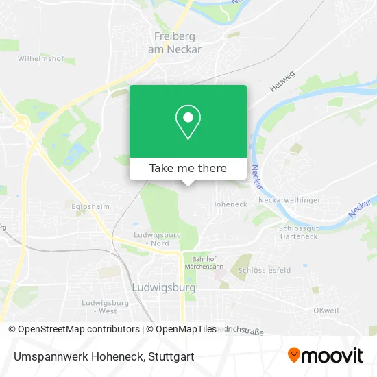 Карта Umspannwerk Hoheneck