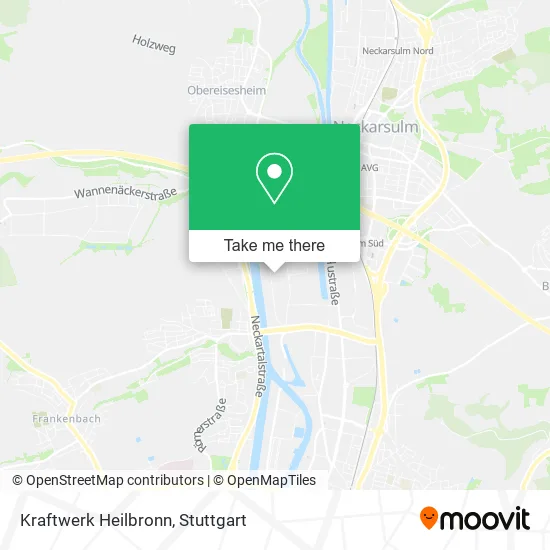Карта Kraftwerk Heilbronn