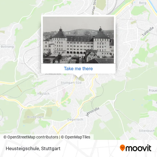 Карта Heusteigschule