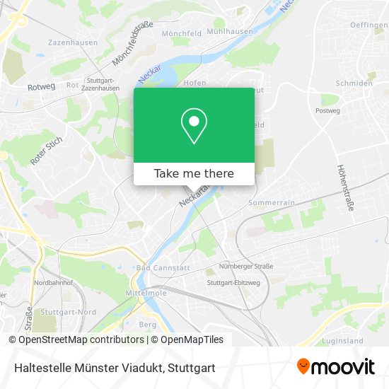 Карта Haltestelle Münster Viadukt