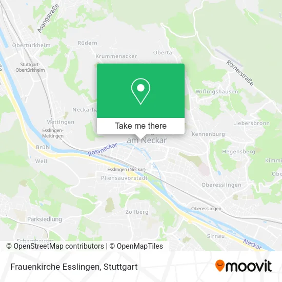 Карта Frauenkirche Esslingen