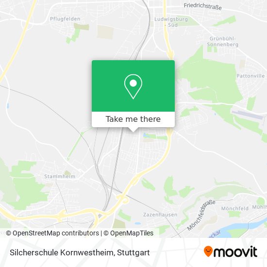 Silcherschule Kornwestheim map