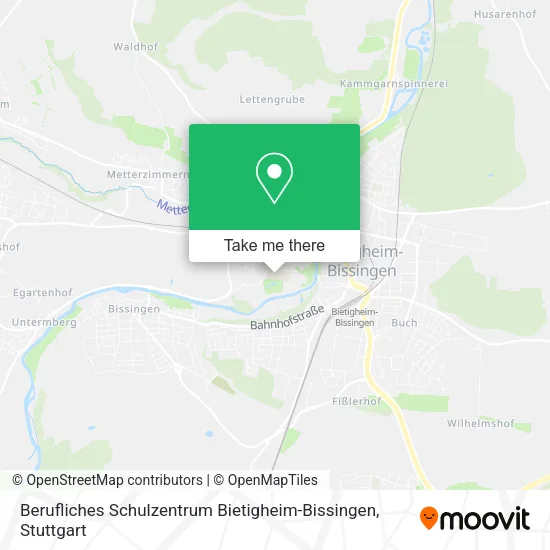 Карта Berufliches Schulzentrum Bietigheim-Bissingen