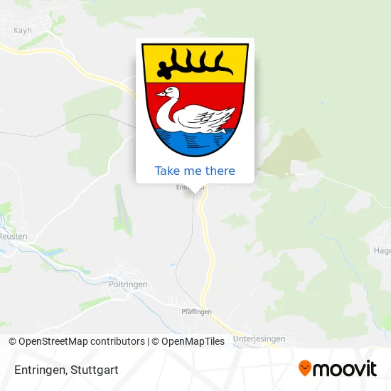 Карта Entringen