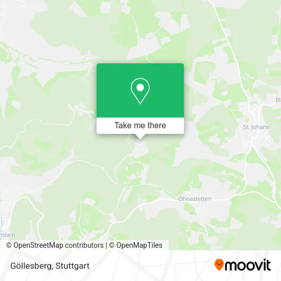 Карта Göllesberg