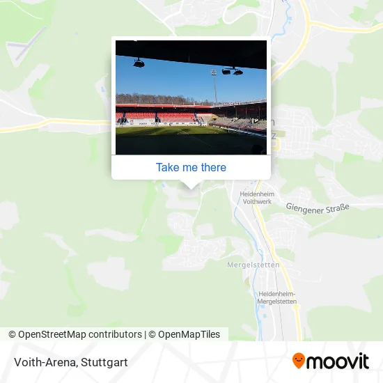 Карта Voith-Arena