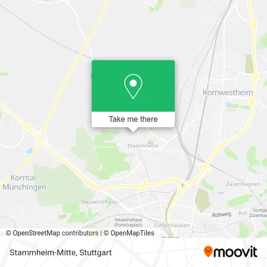 Карта Stammheim-Mitte