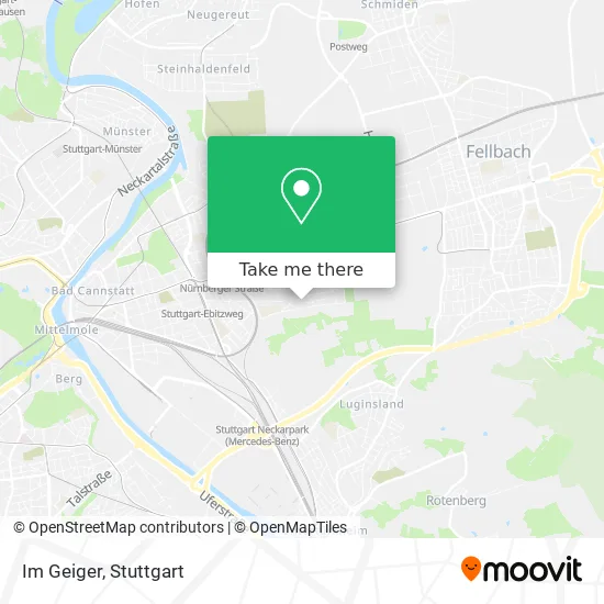 Карта Im Geiger