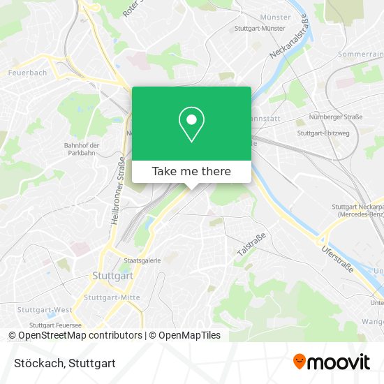 Карта Stöckach