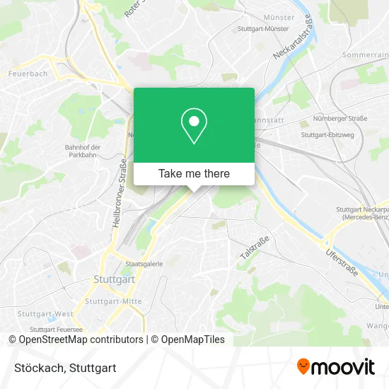 Карта Stöckach