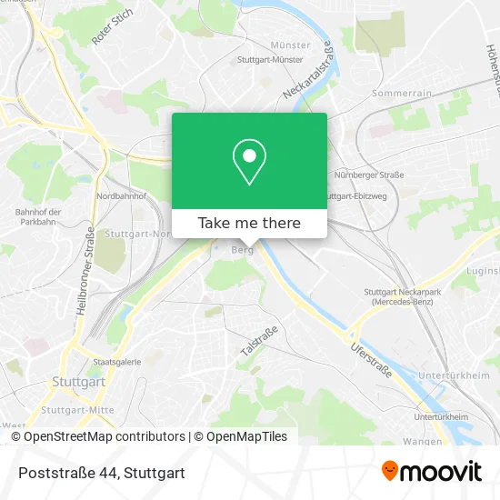 Карта Poststraße 44