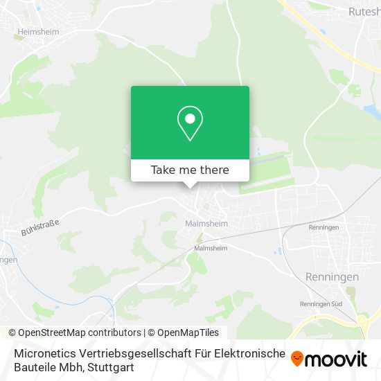Micronetics Vertriebsgesellschaft Für Elektronische Bauteile Mbh map