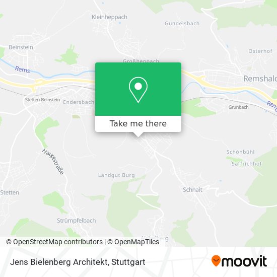 Jens Bielenberg Architekt map