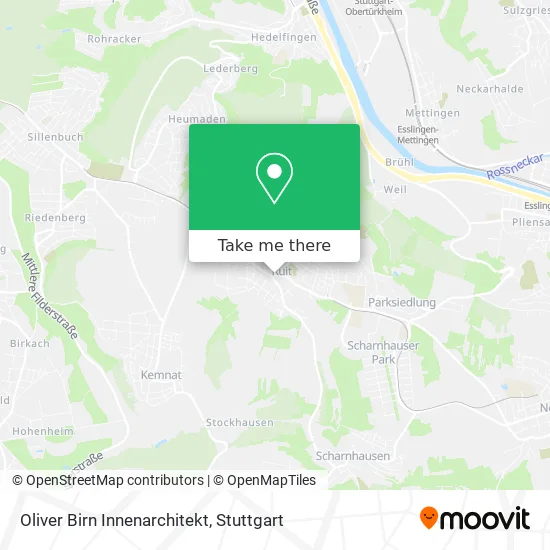 Карта Oliver Birn Innenarchitekt