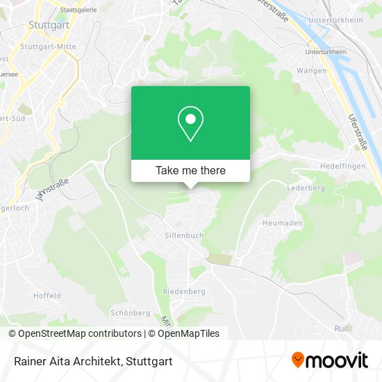 Rainer Aita Architekt map