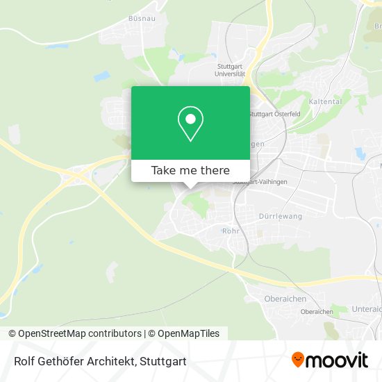 Rolf Gethöfer Architekt map