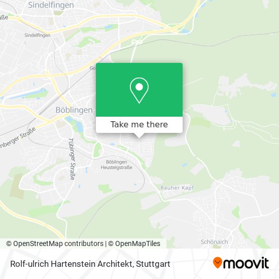 Rolf-ulrich Hartenstein Architekt map