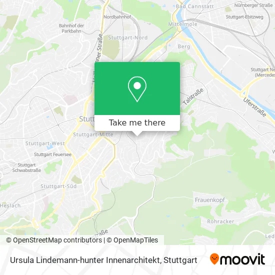 Карта Ursula Lindemann-hunter Innenarchitekt