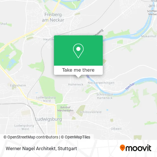 Карта Werner Nagel Architekt