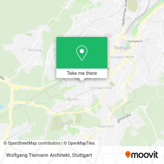 Карта Wolfgang Tiemann Architekt