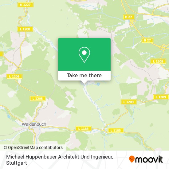 Карта Michael Huppenbauer Architekt Und Ingenieur