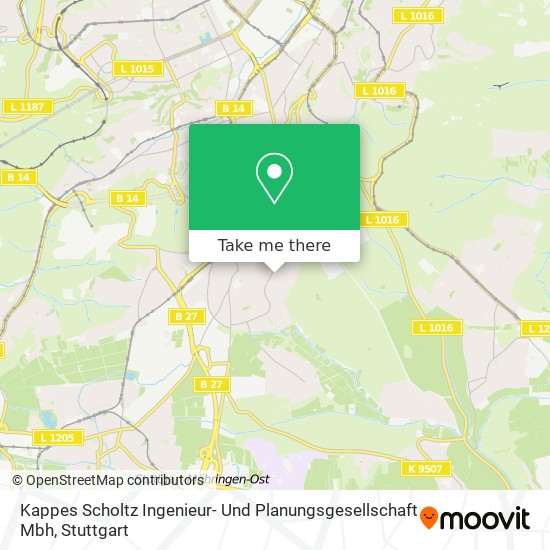 Карта Kappes Scholtz Ingenieur- Und Planungsgesellschaft Mbh