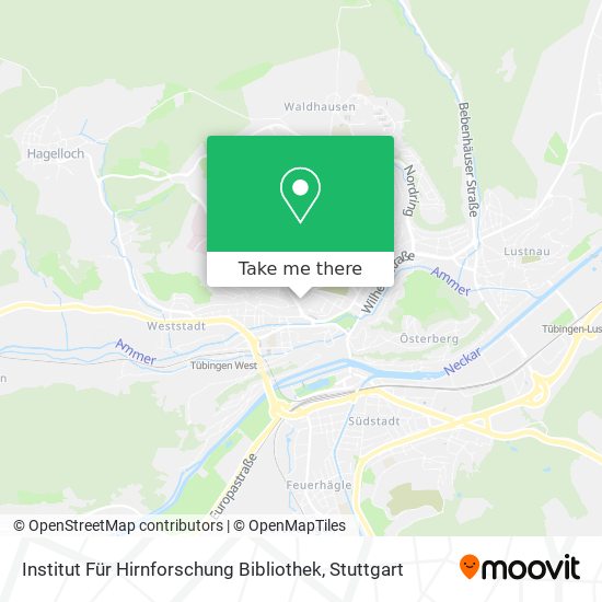 Institut Für Hirnforschung Bibliothek map