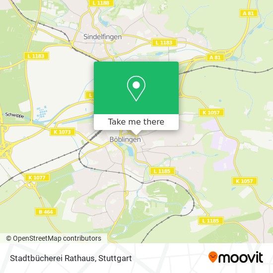 Stadtbücherei Rathaus map